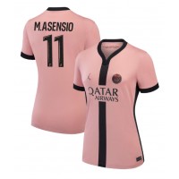 Camiseta Paris Saint-Germain Marco Asensio #11 Tercera Equipación para mujer 2024-25 manga corta